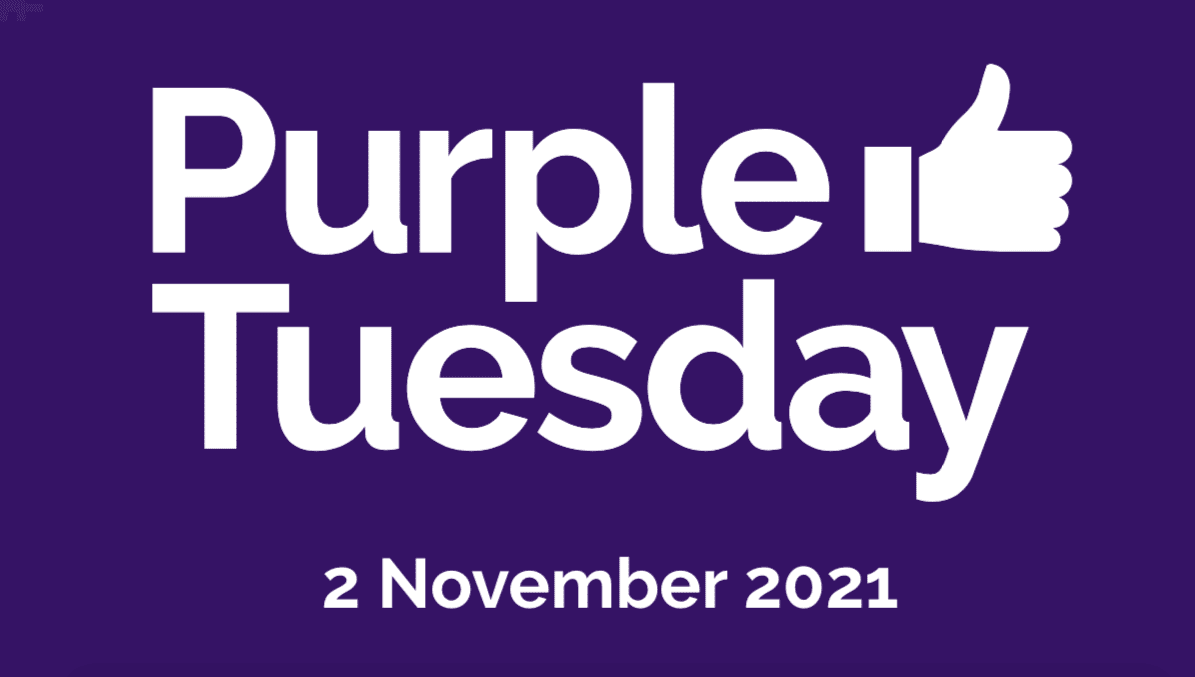 Purple Tuesday 2nd November 2021