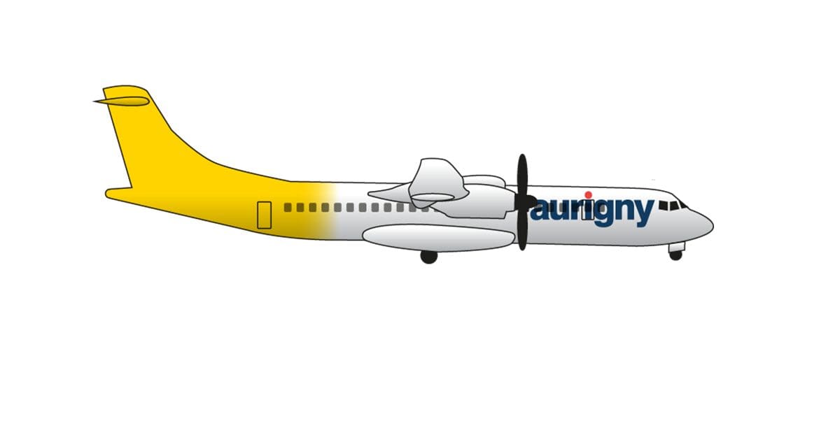 Aurigny ATR aircraft